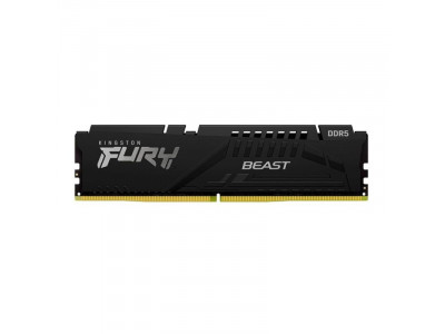 Памет за компютър DDR5 32GB 5200Mhz CL40 Fury Beast Black Kingston